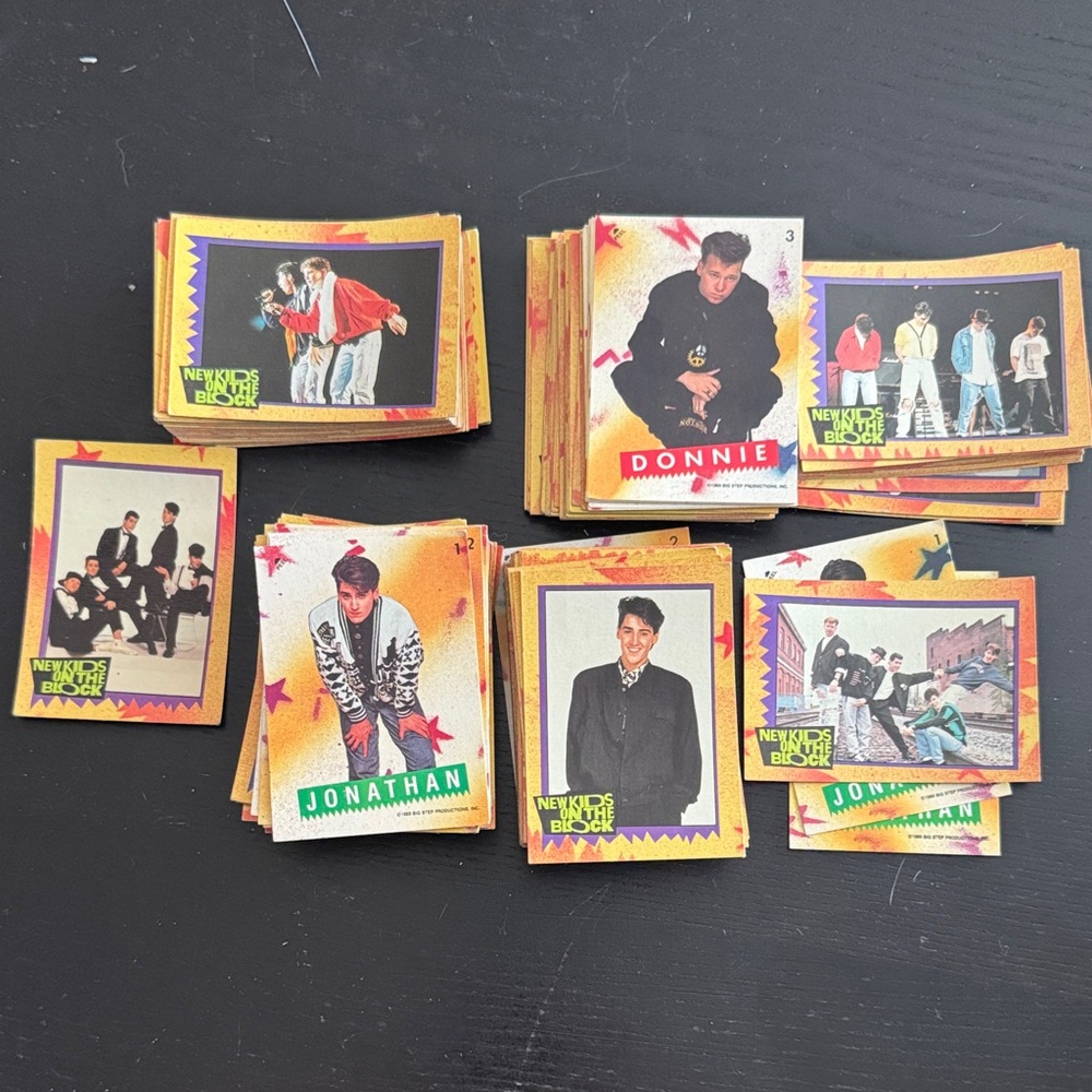 New Kids on the Block Trading Cards